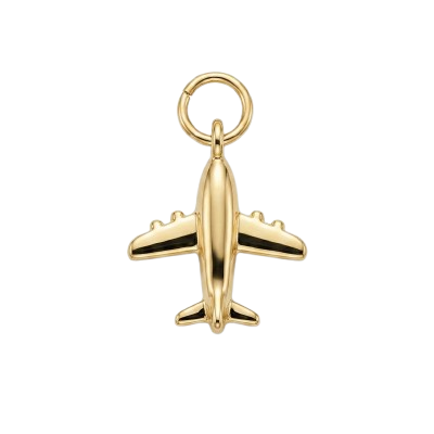 Airplane charm